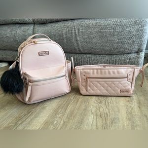 Itzy Ritzy Blush Mini Diaper Bag